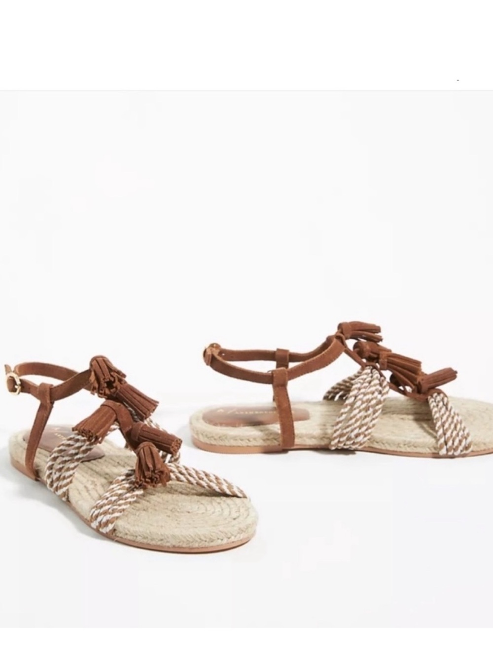 Fringed Rope Sandals